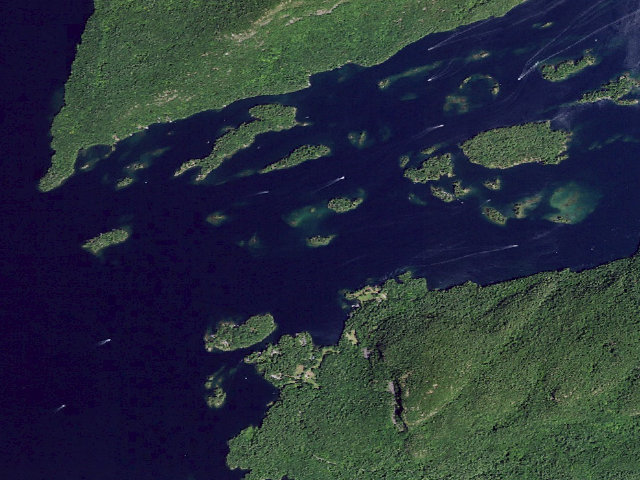 Aerial image of Ranger Island