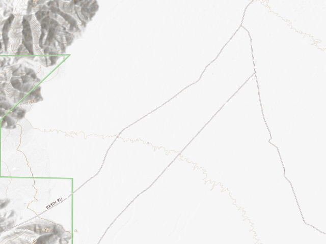USGS topographic map of Rasor Off-Highway Vehicle Area