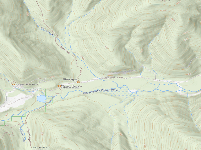 USGS topographic map of Rd 148 Site 10