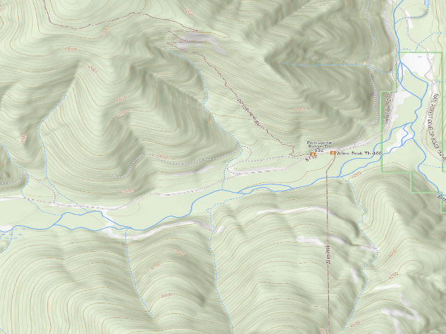 USGS topographic map of Rd 148 Site 11