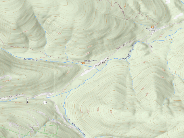 USGS topographic map of Rd 148 Site 5