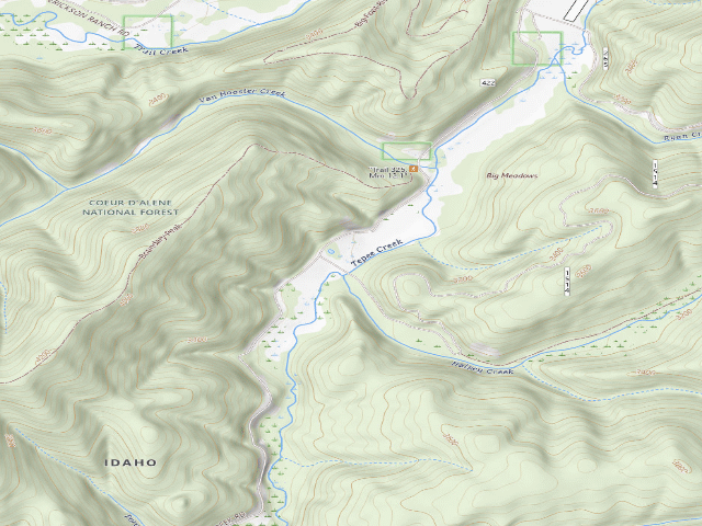 USGS topographic map of Rd 1514 Site 3