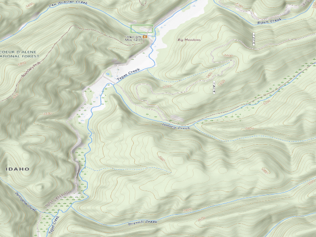 USGS topographic map of Rd 1514 Site 5