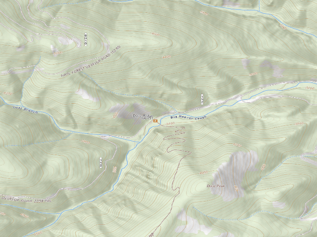 USGS topographic map of Rd 152 Site 8