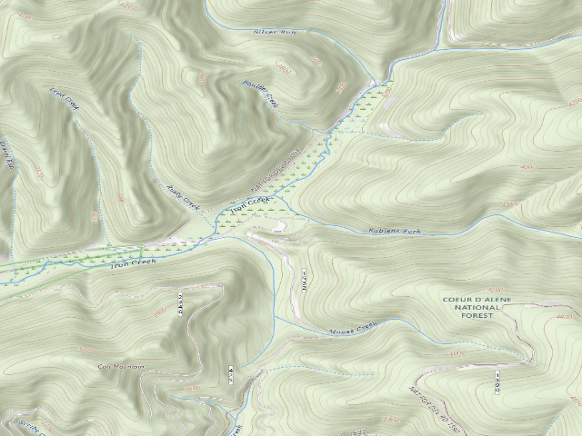 USGS topographic map of Rd 1532 Site 1