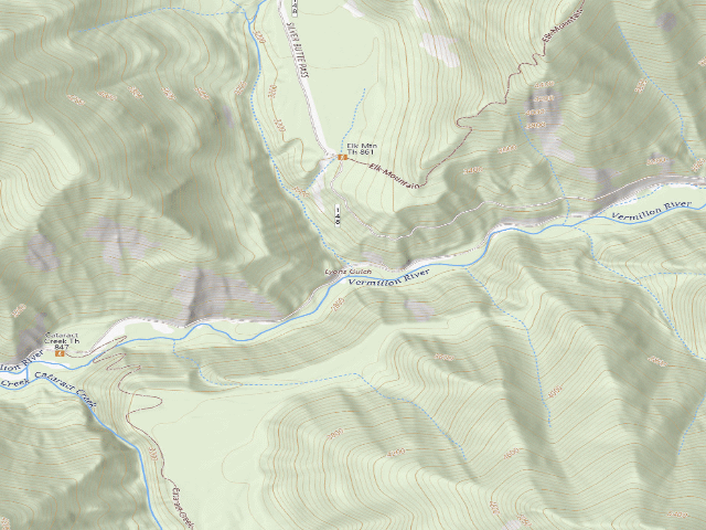 USGS topographic map of Rd 154 Site 15