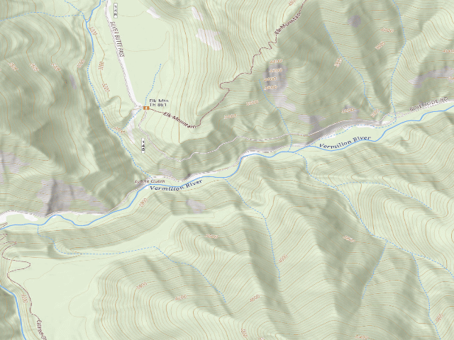 USGS topographic map of Rd 154 Site 16