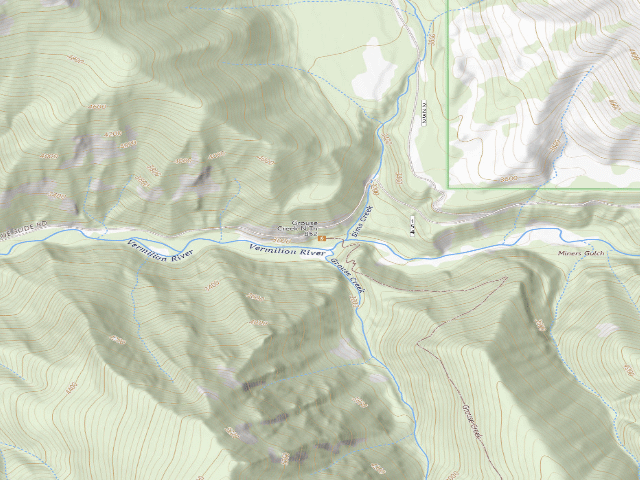 USGS topographic map of Rd 154 Site 19A
