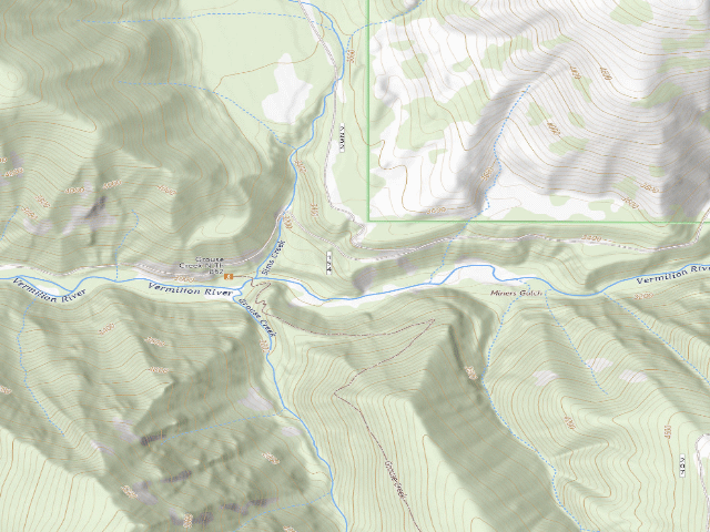 USGS topographic map of Rd 154 Site 20
