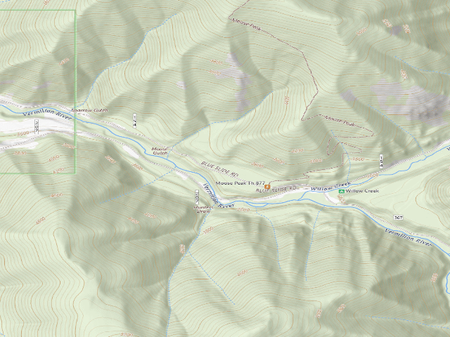 USGS topographic map of Rd 154 Site 24