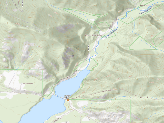 USGS topographic map of Rd 154 Site 4