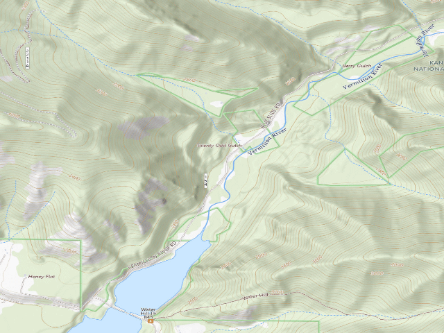 USGS topographic map of Rd 154 Site 5A