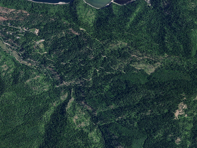 Aerial image of Rd 1575 Site 2B