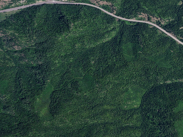 Aerial image of Rd 1575 Site 6