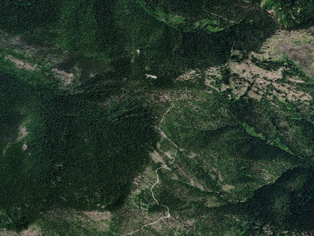 Aerial image of Rd 201 Mi 40.7 Site C