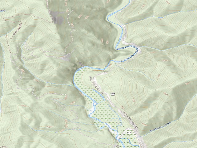 USGS topographic map of Rd 209 Site 66