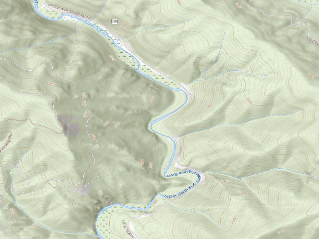 USGS topographic map of Rd 209 Site 67