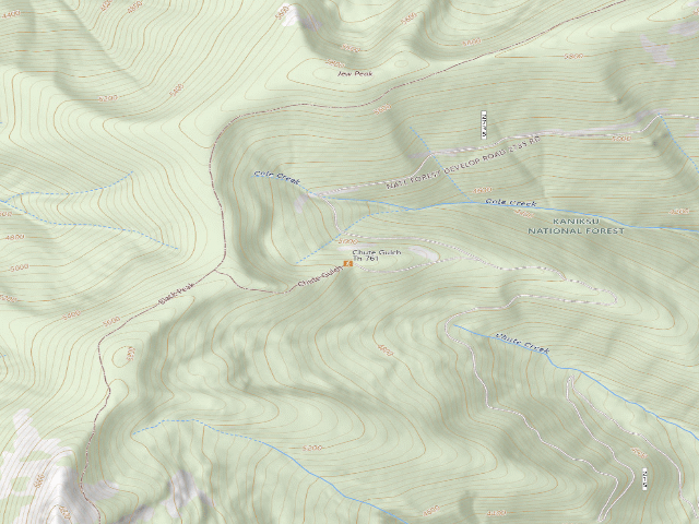 USGS topographic map of Rd 215 Site 17