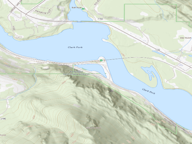 USGS topographic map of Rd 2229 Site 2