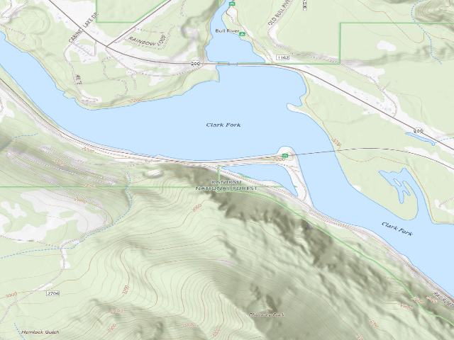 USGS topographic map of Rd 2229 Site 4