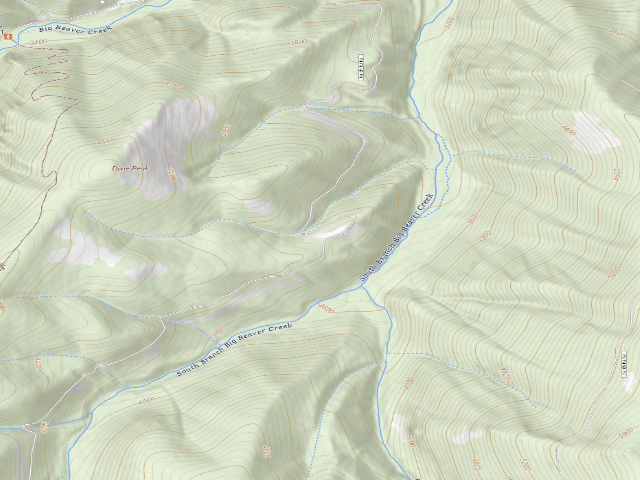 USGS topographic map of Rd 2262 Site 3