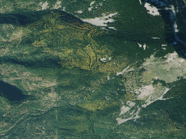 Aerial image of Rd 2285 Site 4