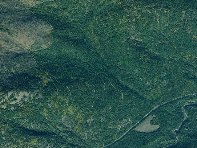 Aerial image of Rd 2351 Camp1