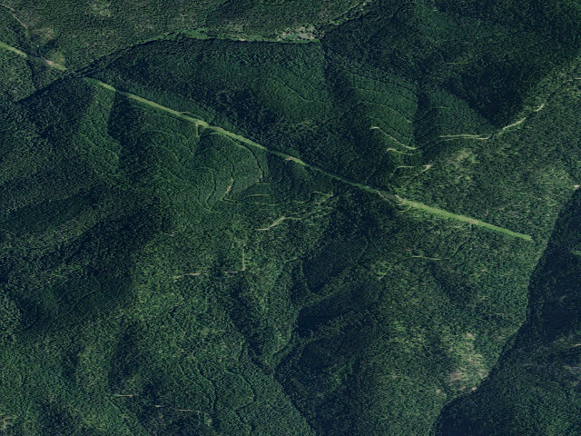 Aerial image of Rd 258 Site 4