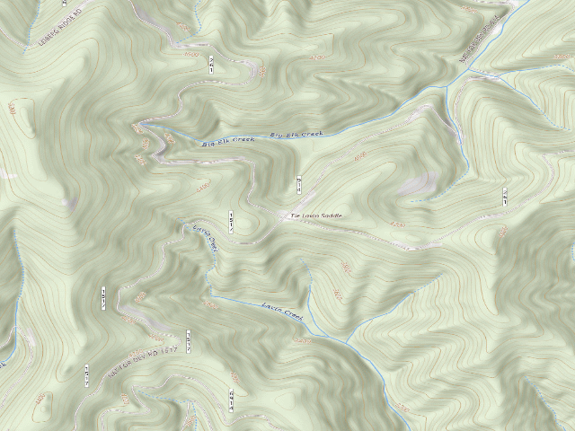 USGS topographic map of Rd 261 Site 1