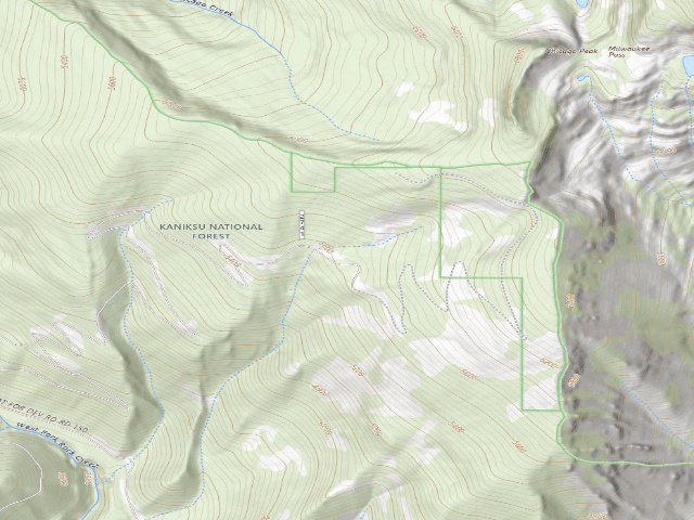 USGS topographic map of Rd 2741 Site 4