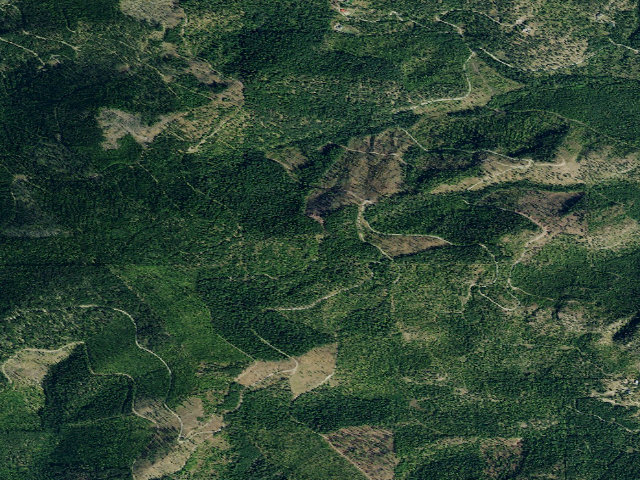 Aerial image of Rd 2856 End - Lion Mtn