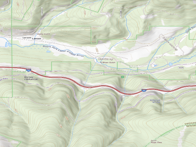 USGS topographic map of Rd 3026 Site 1