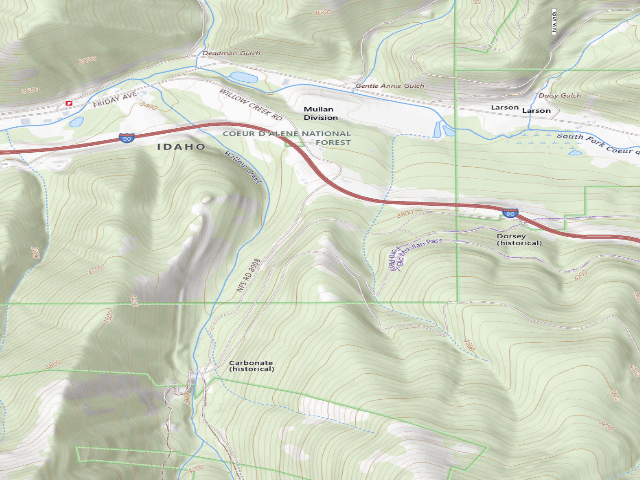 USGS topographic map of Rd 3026 Site 4