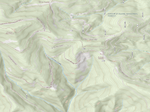 USGS topographic map of Rd 3097 Site 1