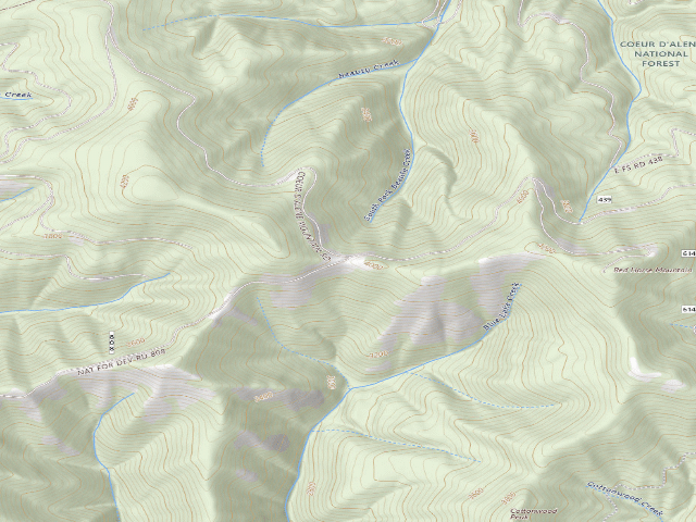 USGS topographic map of Rd 349 Site 6