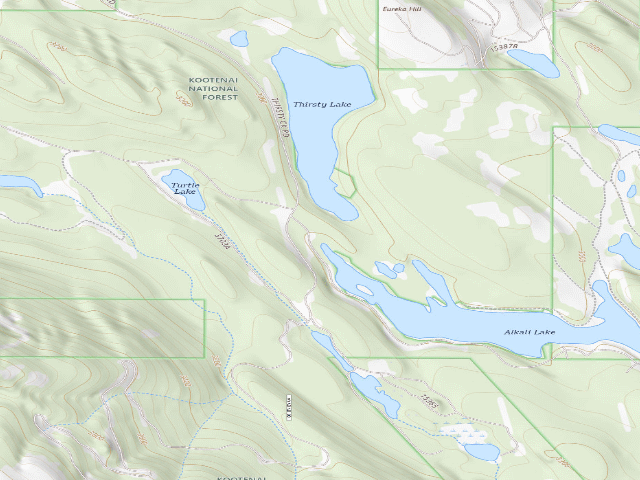 USGS topographic map of Rd 3701 Site 1