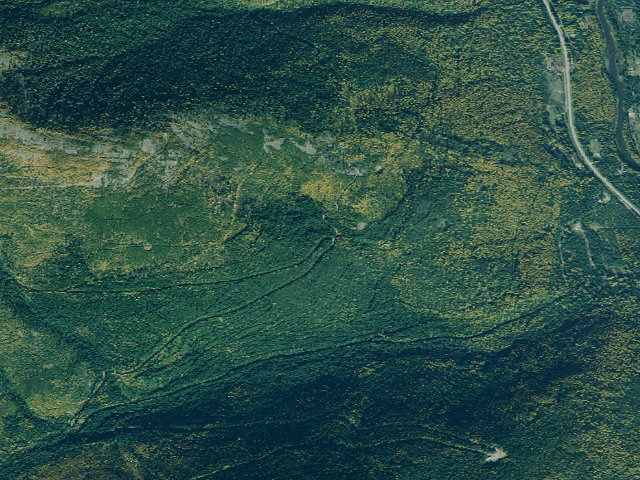 Aerial image of Rd 394 Camp 2