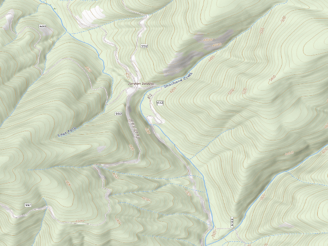 USGS topographic map of Rd 412 Site 16