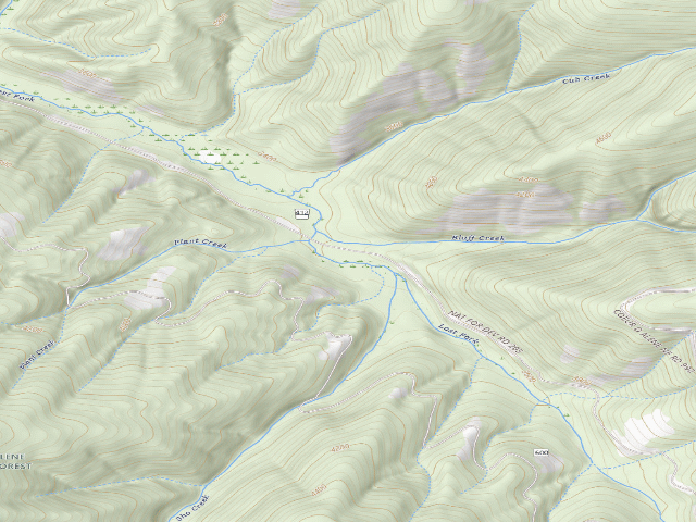 USGS topographic map of Rd 412 Site 5