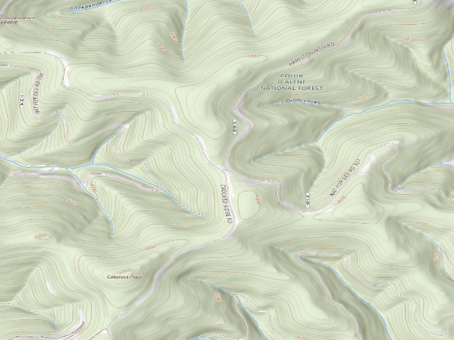 USGS topographic map of Rd 436 Site 1