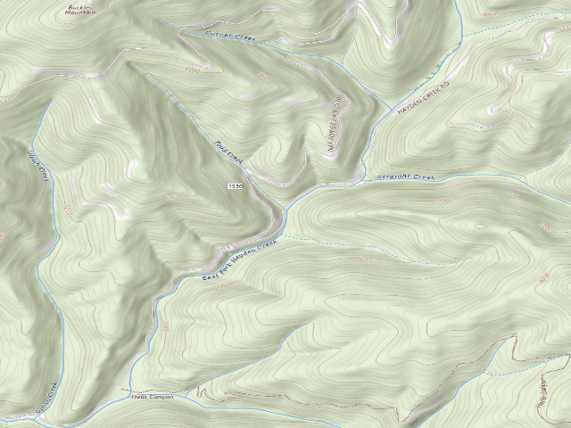 USGS topographic map of Rd 437 Site 19