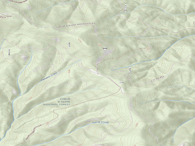 USGS topographic map of Rd 439 Site 1