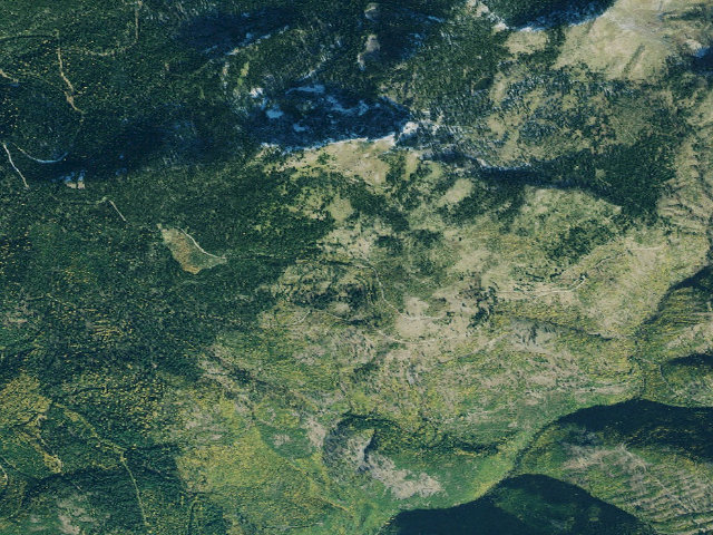 Aerial image of Rd 4445 Camp Site