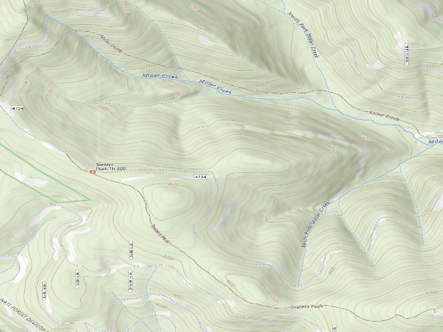 USGS topographic map of Rd 4724 Site 3