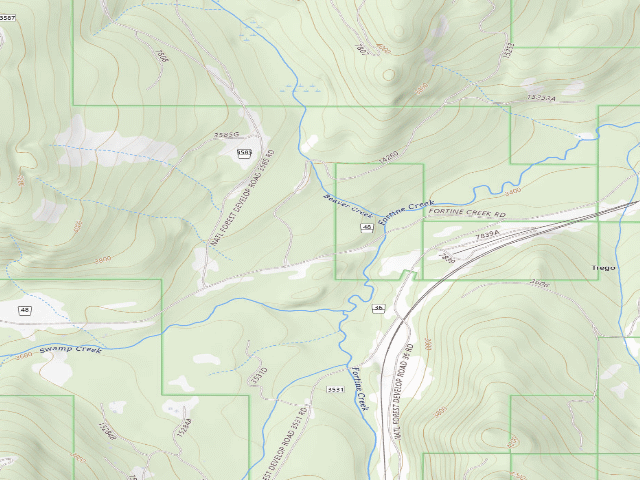 USGS topographic map of Rd 48-01 - Erroneous
