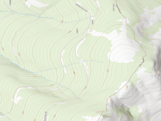 USGS topographic map of Rd 494 Site 2