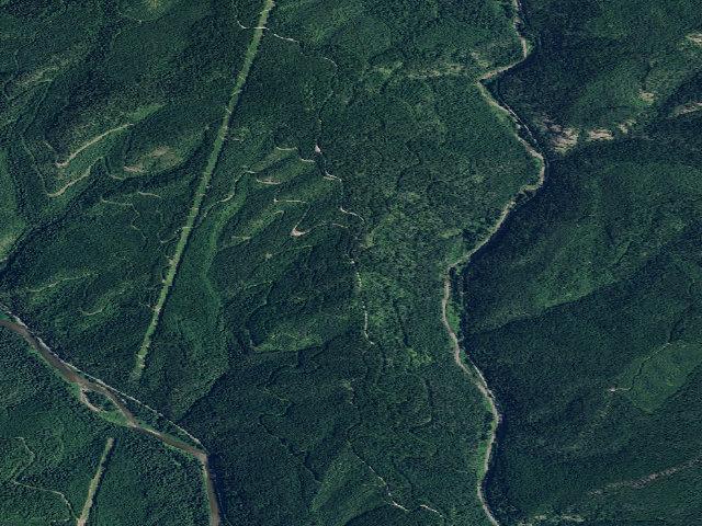 Aerial image of Rd 602 Site 4