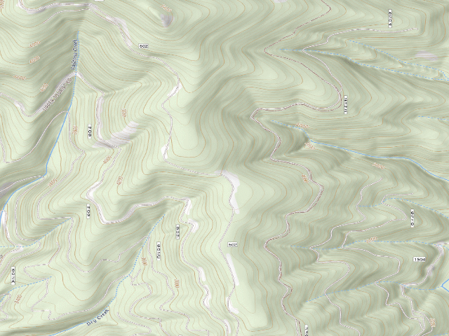 USGS topographic map of Rd 602 Site 7