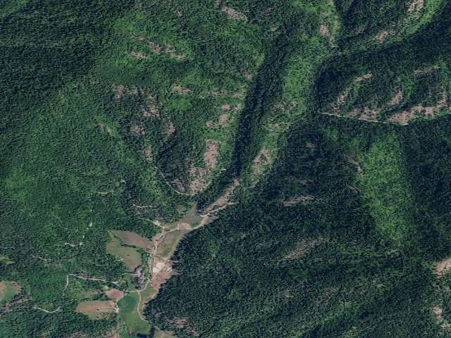 Aerial image of Rd 614 Site 1