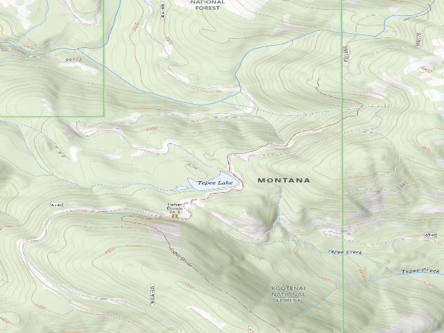USGS topographic map of Rd 6738 Camp Site